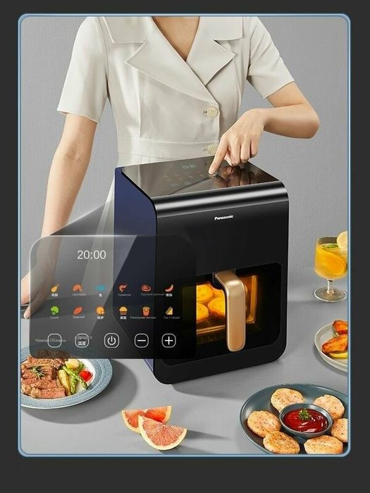 Panasonic, Фритюрница, 6 литров, визуальная версия, NF-HC600-A-x