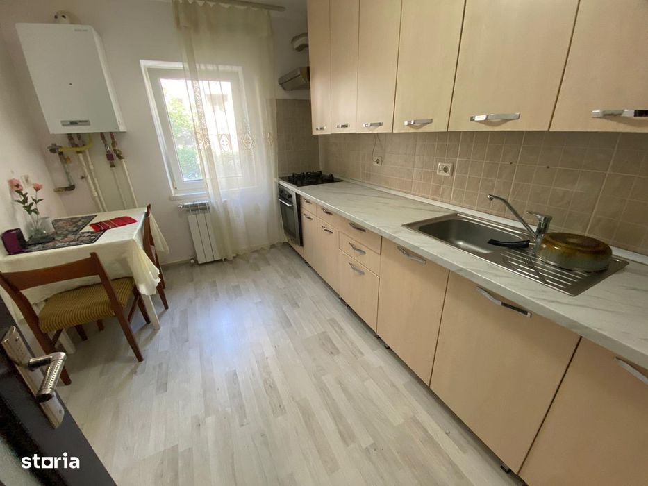 2 camere cu centrala proprie, mobilat si utilat la parter, Piata Sud