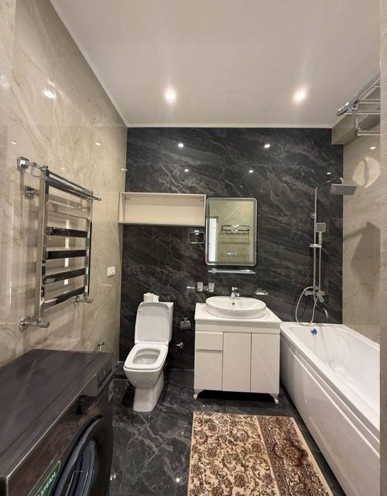 Arenda kvartira novastroyka River park soy boyi 2 xona full