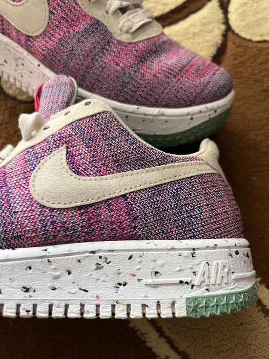 NIKE AIR FORCE 1 CRATER FLYKNIT roz dama fete 38,5