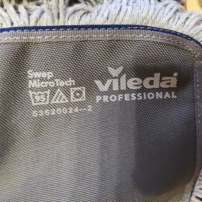 Комбиниран моп Vileda Professional Swep Single r-MicroTech сив 50 см