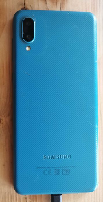 Samsung Galaxy A02. Зарядное устройство есть.