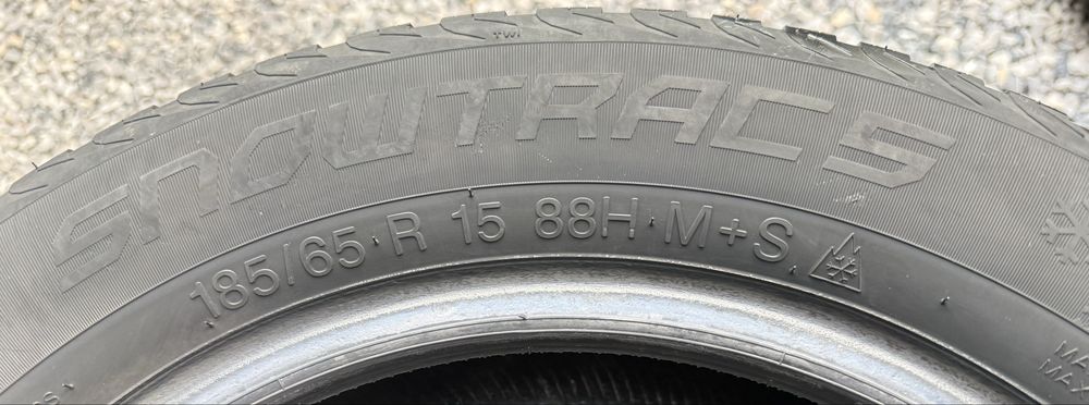 4бр 185/65/15 на 7мм с 19дот Вредщайн