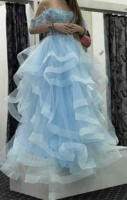 Дълга бална рокля