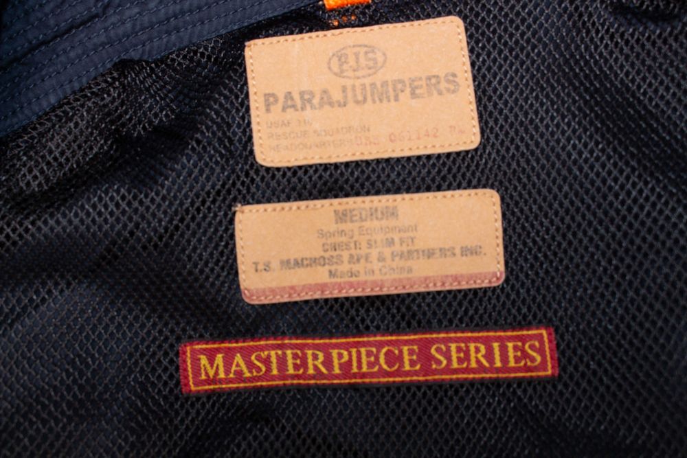 PARAJUMPERS оригинално дамско яке синьо памук windstopper тренч М