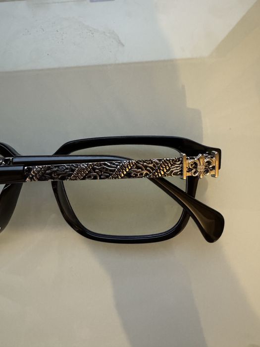 Ochelari Chrome Hearts Negrii Unisex Negociabil Sigilati