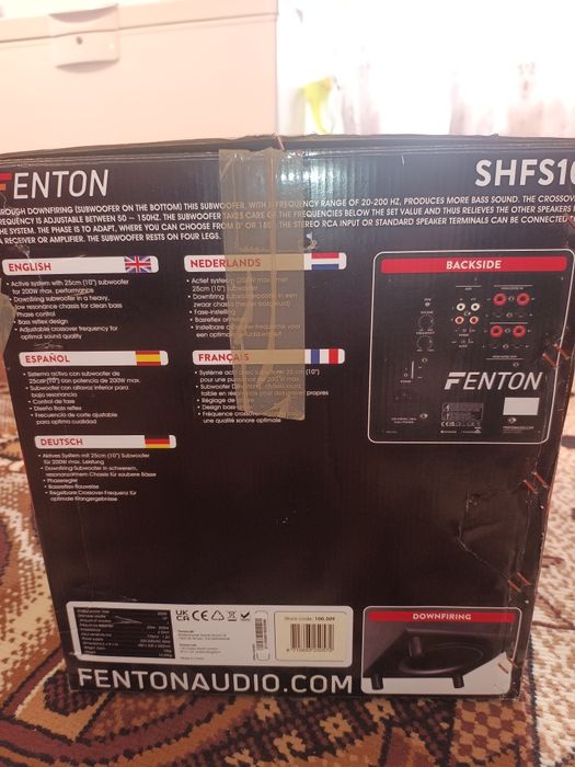 Subwoofer nou ( doar cutia desfăcută)