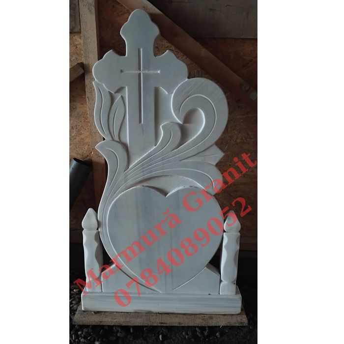 Cruci marmură-Monumente funerare