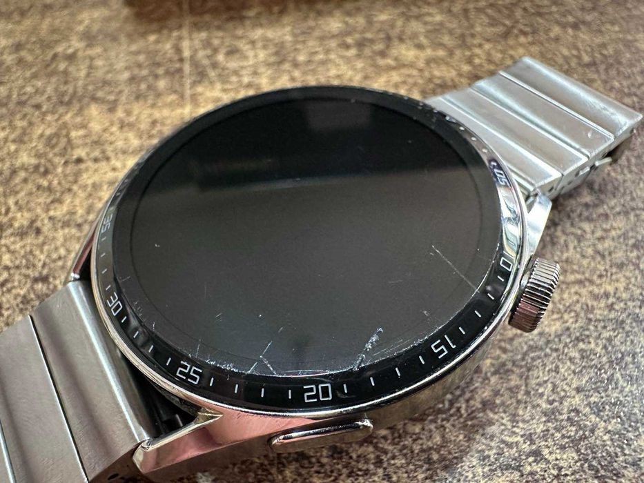 Смарт часовник Huawei Watch GT3, 46 mm, Stainless Steel, Silver