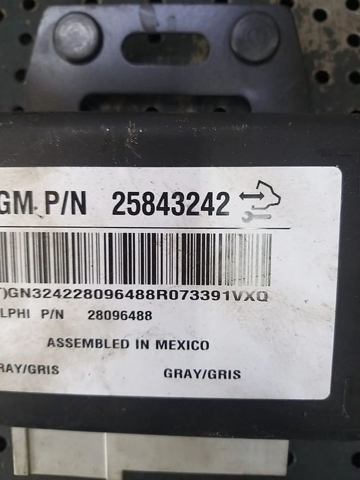 Modul control bcm opel antara a l07 25843242