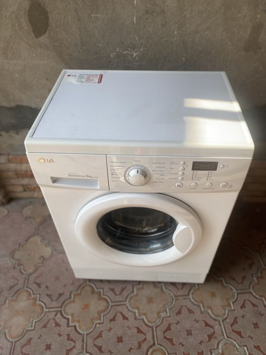 LG 6 кг. Инверторный мотор!