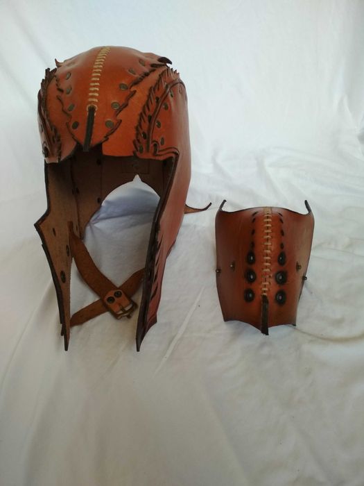 Кожен шлем, естествена кожа. Нова цена!