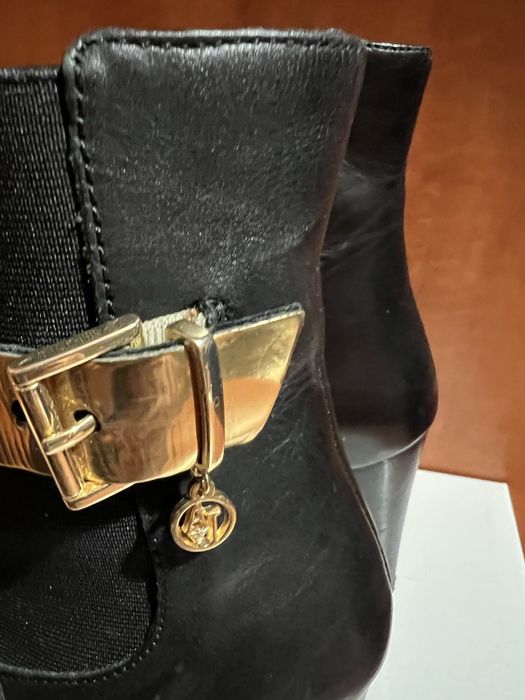 Дамски боти естествена кожа Armani