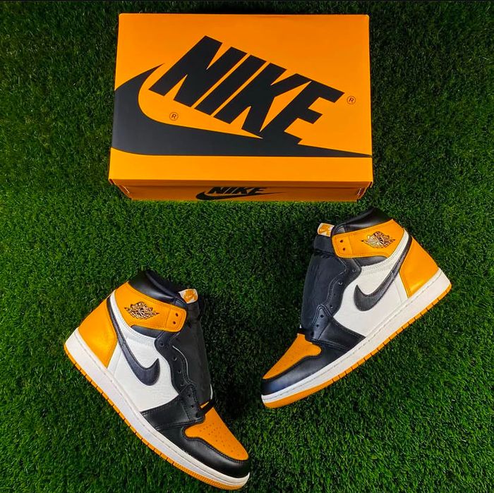 Jordan 1 High Yellow Toe / Taxi