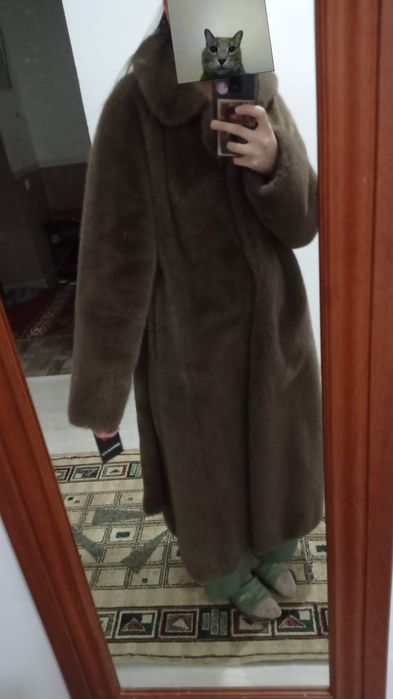 Шуба искусственный шерсть