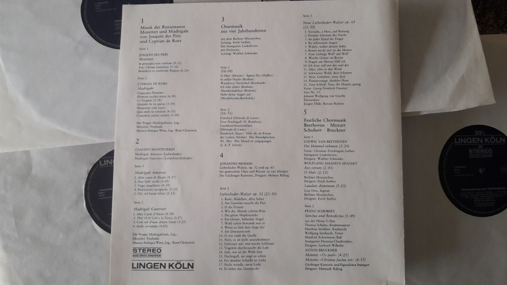 Discuri vinil muzica clasica(8 discuri)