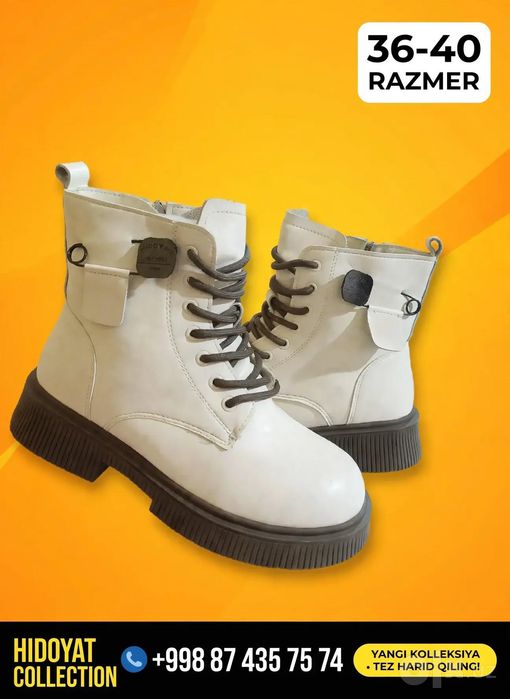 Ayollar uchun oyoq kiyim 36-40