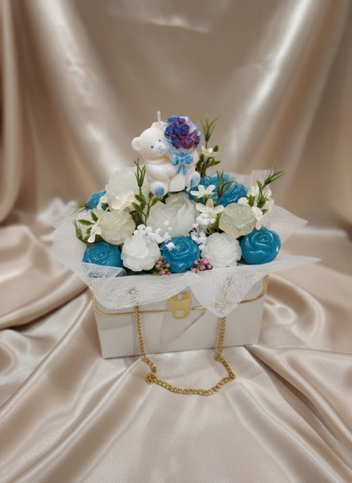 Aranjamente din flori de săpun