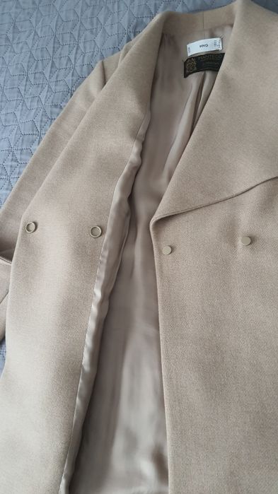 Palton de lana MANGO