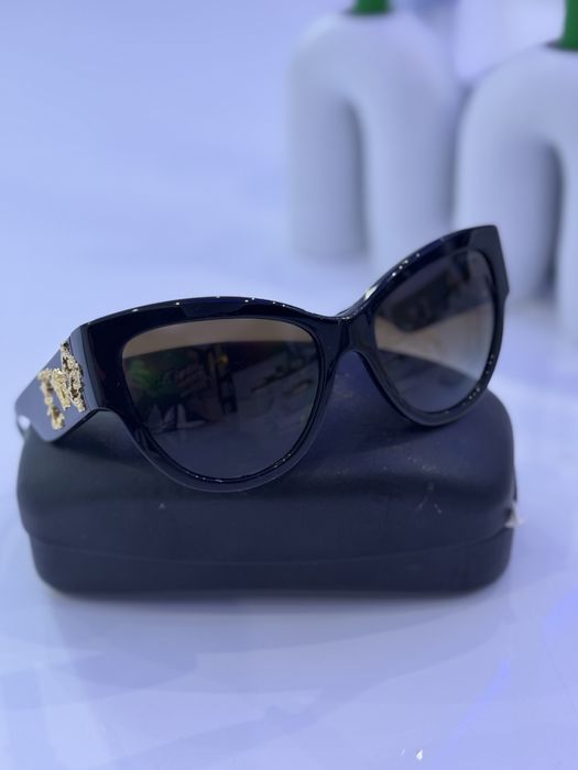 VERSACE BLACK MOD 4322 5064/8H CAT EYE слънчеви очила, оригинални!