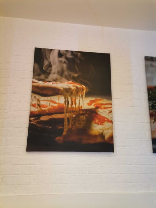 Картины 3 штуки Пицца