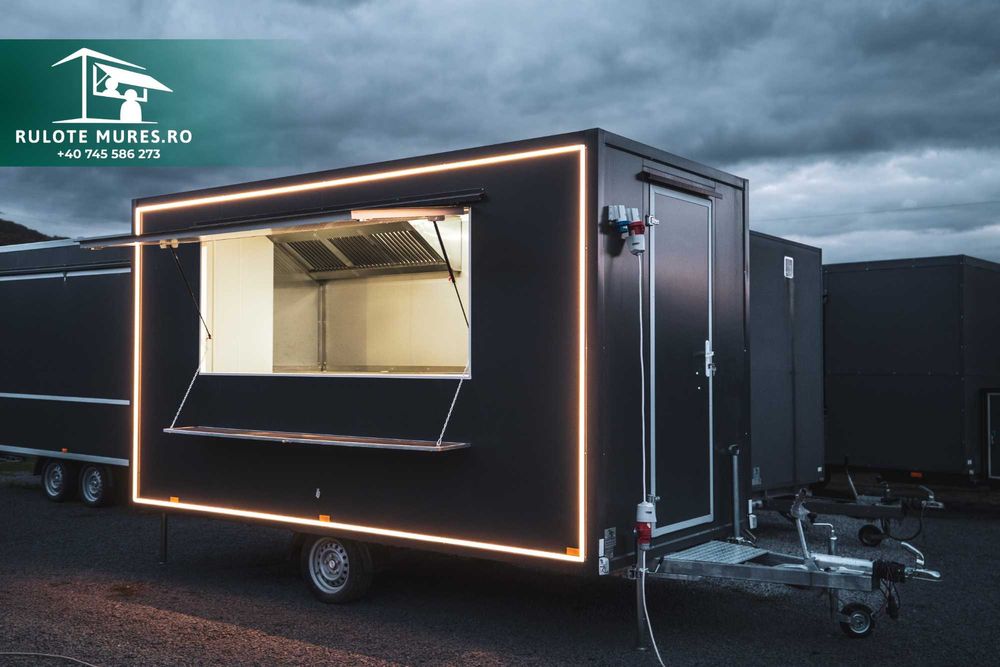 Rulote comerciale FAST FOOD, la cheie, personalizare,RATE,Rulote Mures