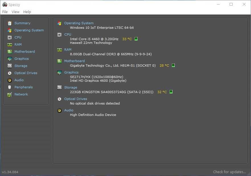 Kit Pc : Gigabyte GA-H81M-S1, CPU i5 Quad Core 3,4 GHz, 8Gb ddr3,
