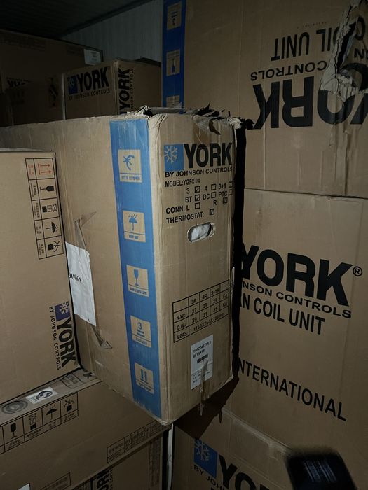 Фанкойл York новые