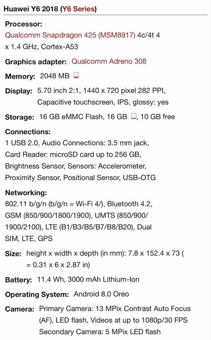 Telefon Huawei Y6 nou sigilat
