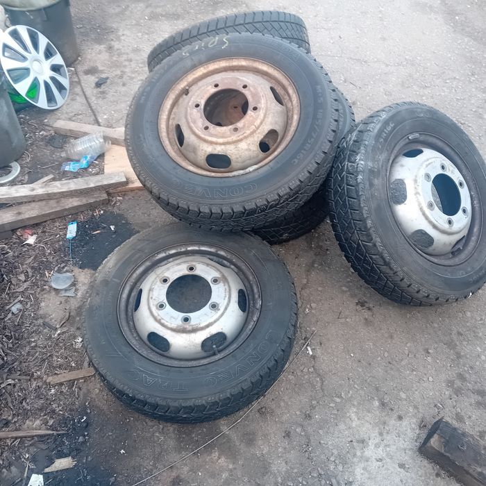 Джанти с гуми за бус 16цола