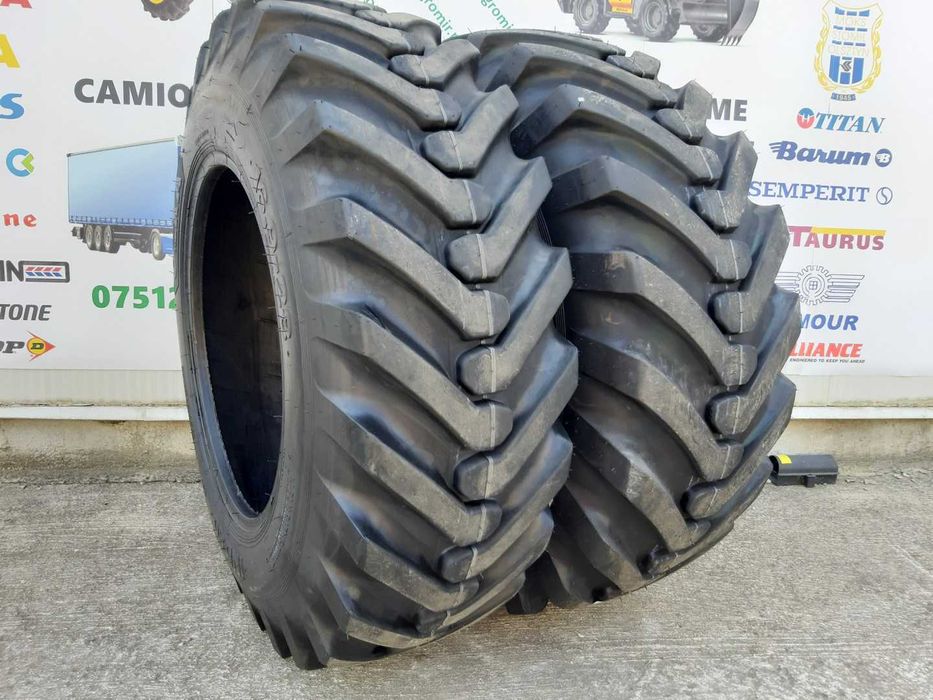 Anvelope noi 16.9-28 cu 14 pliuri industriale pentru buldo