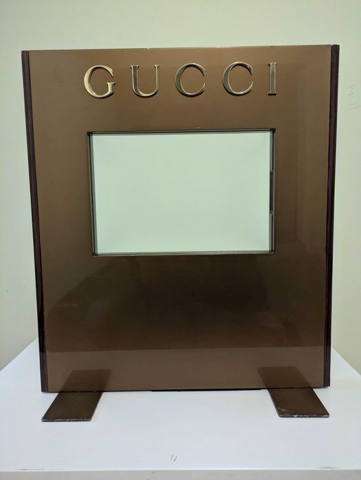 Оригинална ретро антична стойка GUCCI 1960 рамка за снимка + подарък