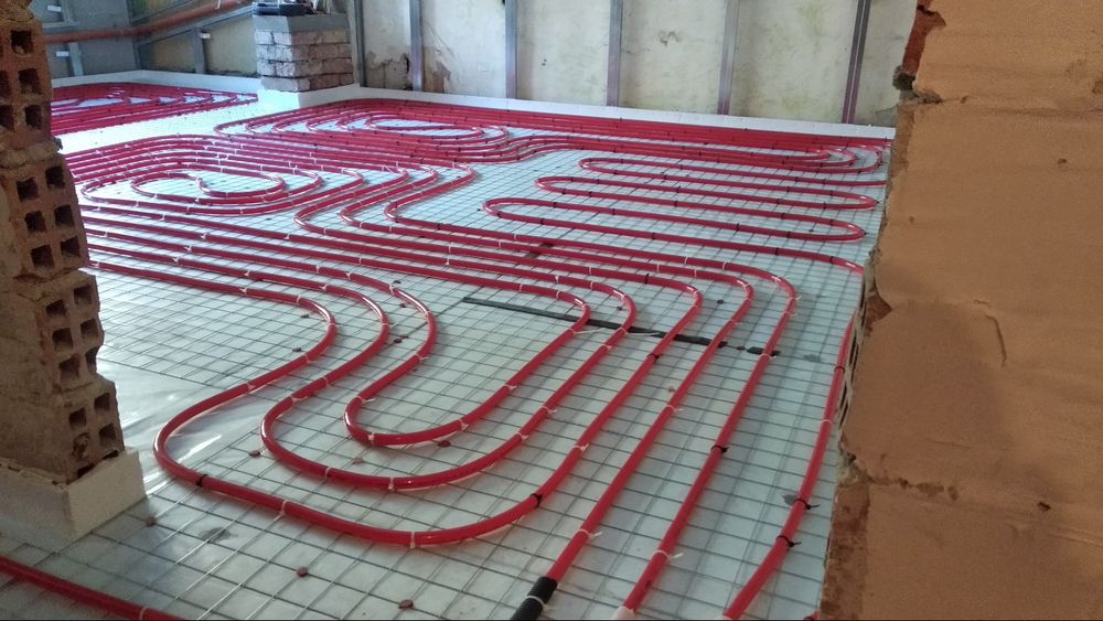 Водно Подово Отопление от 65лв. за кв. с материалите и труд