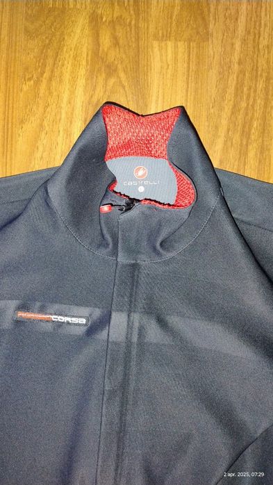 Bluză ciclism Castelli Rosso CORSA