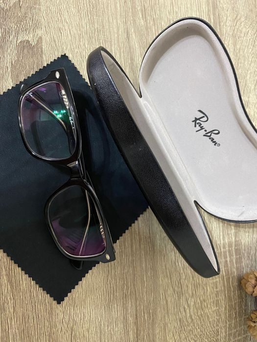RAY BAN rame wayfarer negru ochelari vedere