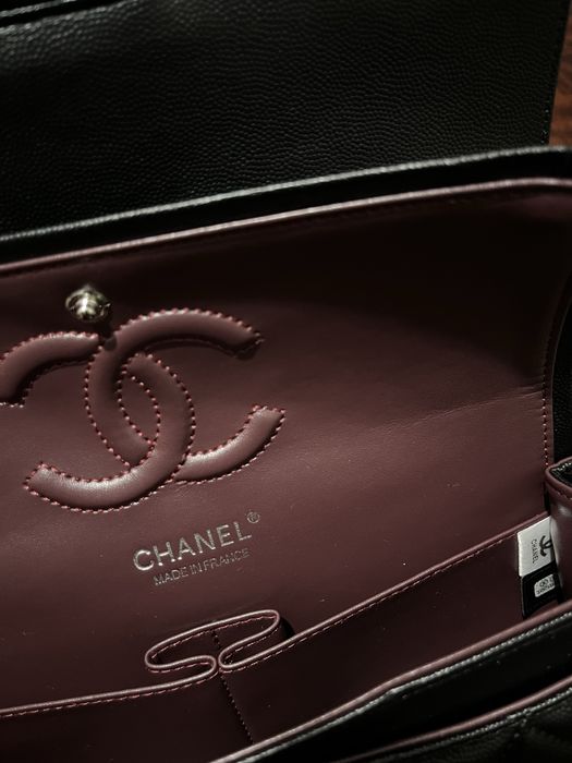Geanta Chanel Black Caviar - Piele Naturala