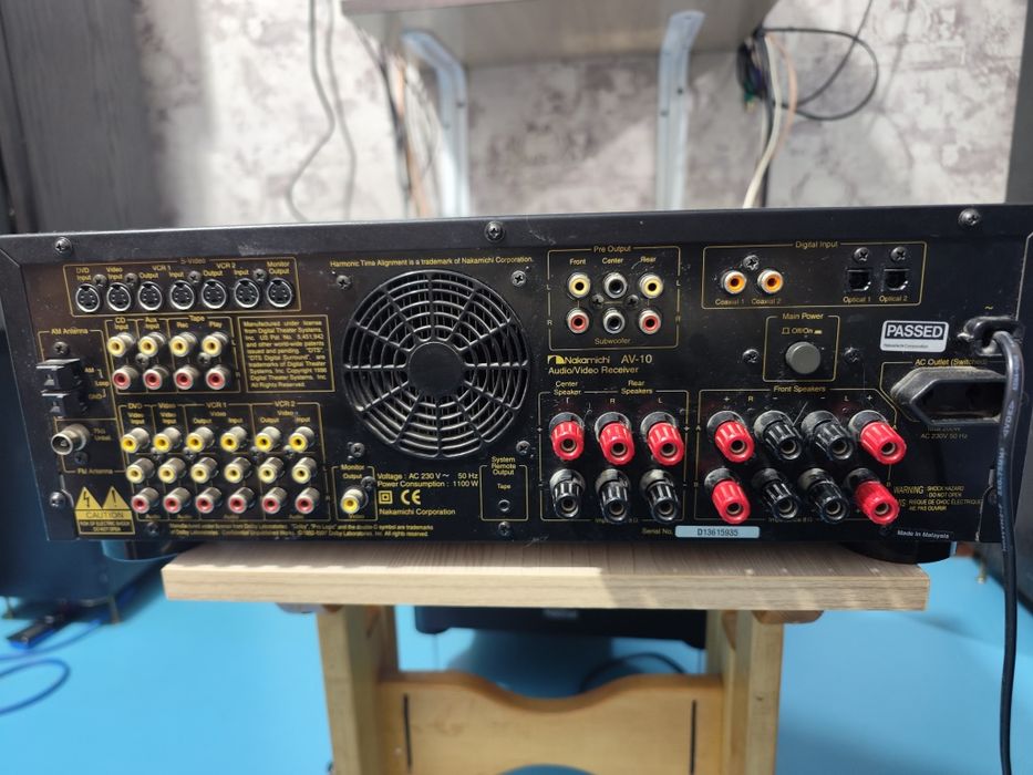 Ресивер Nakamichi av 10