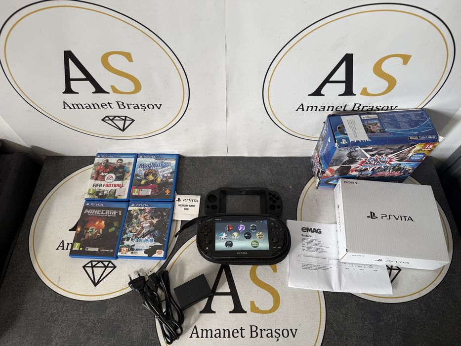 Consola Sony PS Vita Wifi Play Station Vita FullBox impecabil