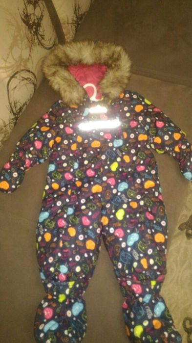 Зимний комбинезон на девочку