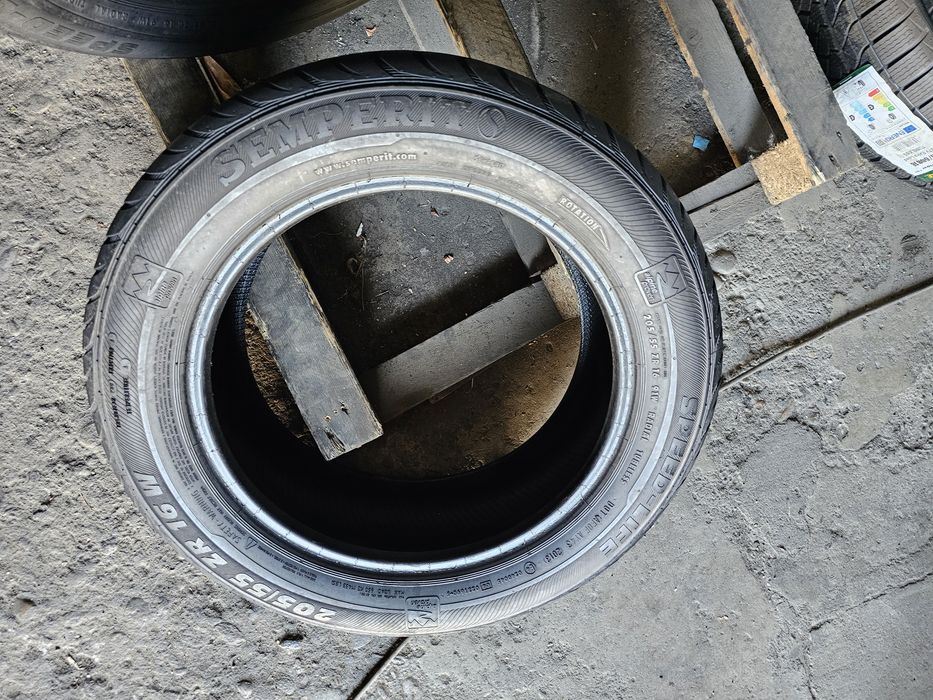 4 anvelope vara 205 55 16 Semperit 7mm