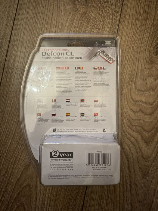 Targus Defcon CL Combination Cable Lock