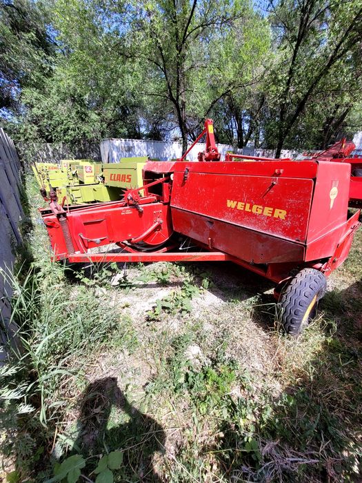 Пресс-подборщик Вельгер ар61. Привозной, Германия.