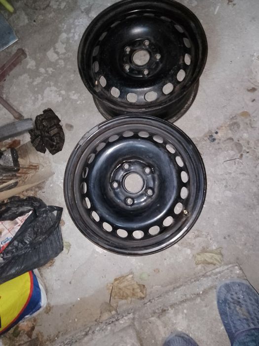 5 бр  Железни джанти 15х5х112