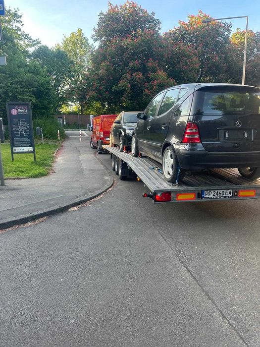 Платформа за две коли под наем Разград