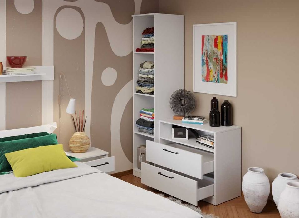 Dulap Snow Alb – C41