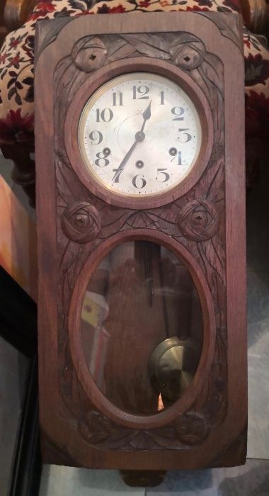 ПРЕКРАСНА колекция (14 броя+6 бр) механични редки СТЕННИ часовници