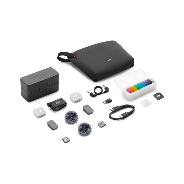 DJI Mic Mini 2 (2 TX + 1 RX + Charging Case) | NEW VERSION