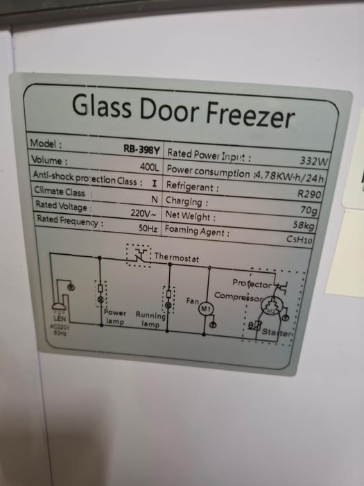 Lada frigorifica congrlare NOUA culoare alba