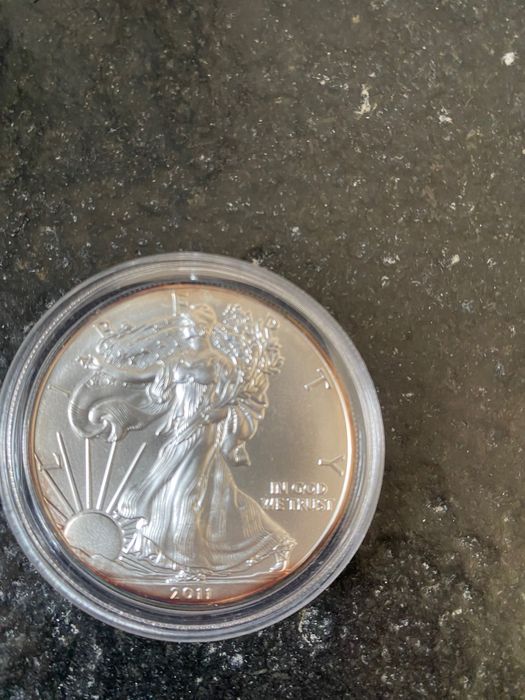 1 унция Американски Сребърен Орел 2011г.
