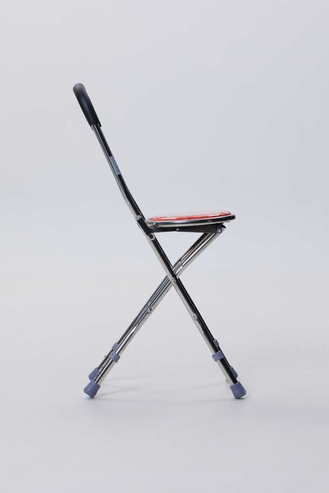 Трость для ходьбы на четырех ножках со складным стулом AC-08